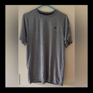 Russell Light Gray Grey Athletic Shirt T-Shirt Men’s Size Medium M